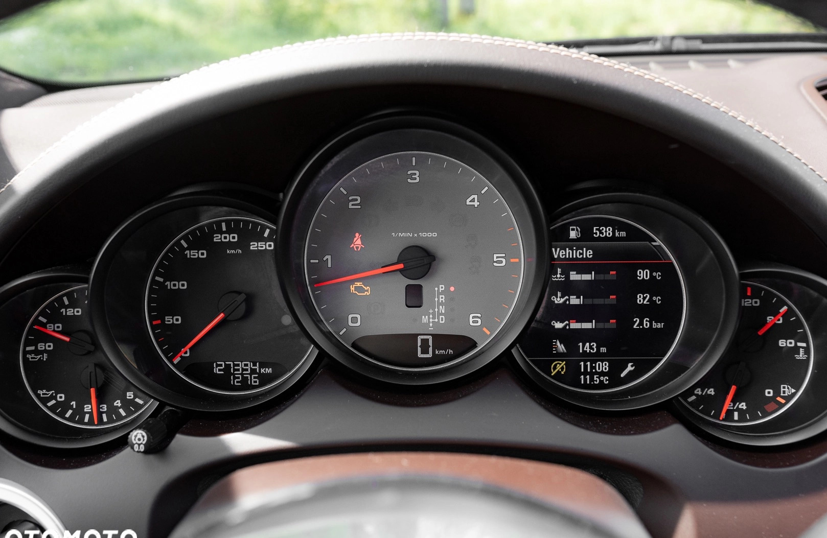 Porsche Cayenne cena 179900 przebieg: 127394, rok produkcji 2016 z Kościan małe 154